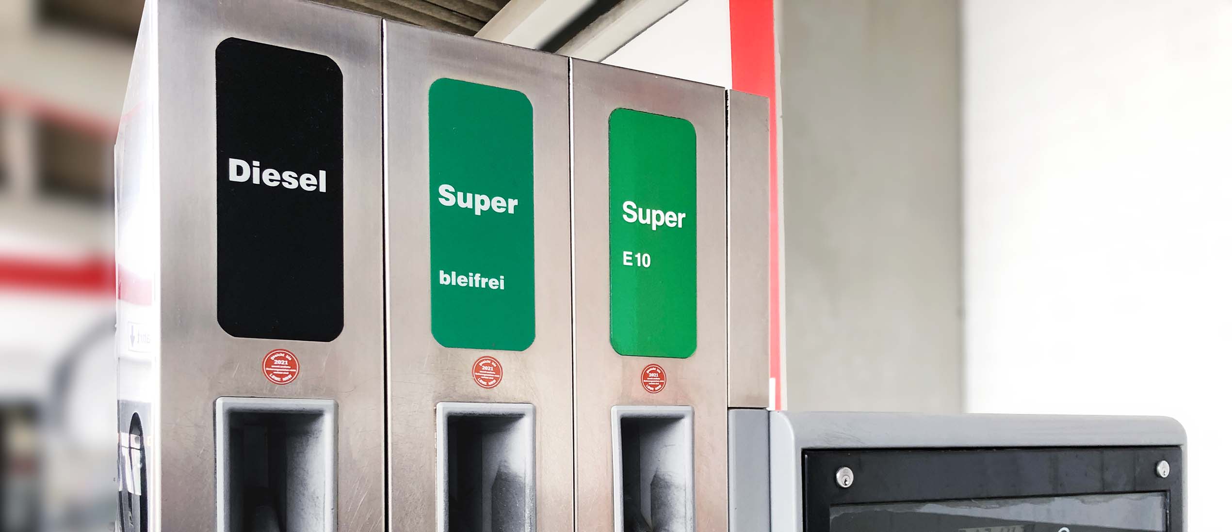 Tankstelle Super E10
